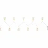 Luminaires Globo Lighting Éclairage Led|Guirlande Globo BAILY LED Blanc, 10 lumières