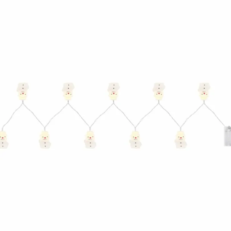 Luminaires Globo Lighting Éclairage Led|Guirlande Globo BAILY LED Blanc, 10 lumières