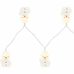Luminaires Globo Lighting Éclairage Led|Guirlande Globo BAILY LED Blanc, 10 lumières