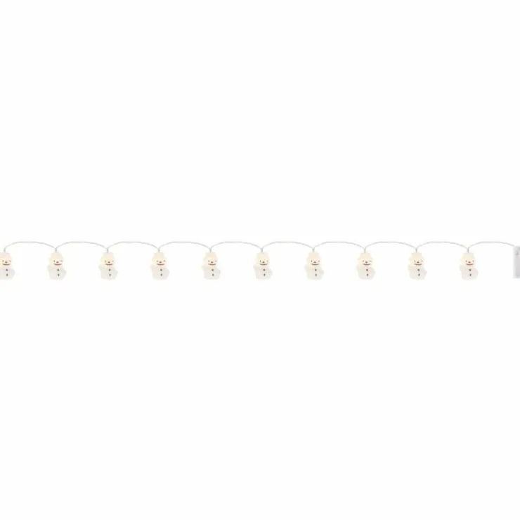 Luminaires Globo Lighting Éclairage Led|Guirlande Globo BAILY LED Blanc, 10 lumières