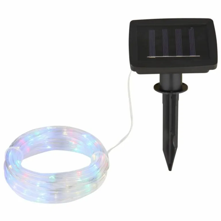 Guirlande Globo SOLAR LED Noir, 50 lumières