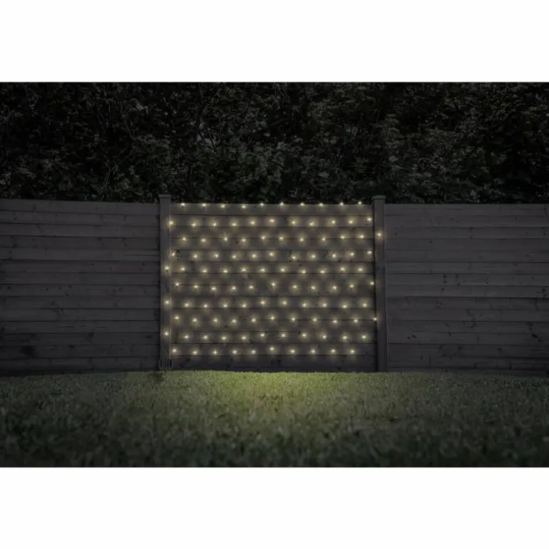 Guirlande Globo SOLAR LED Vert, Noir, 100 lumières