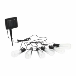 guirlande lumineuse solaire Eglo PARTY LED Noir, 6 lumières