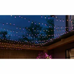 Guirlande Philips Hue Festavia LED Noir, 250 lumières, Changeur de couleurs