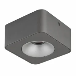 Luminaires Globo Lighting Éclairage Led|Hangarau Plafonnier LED Gris, 1 lumière