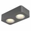 Luminaires Globo Lighting Éclairage Led|Hangarau Plafonnier LED Gris, 1 lumière