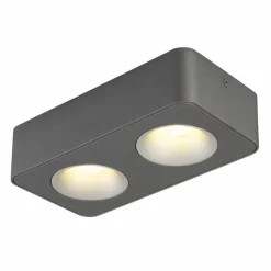 Luminaires Globo Lighting Éclairage Led|Hangarau Plafonnier LED Gris, 1 lumière