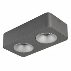 Luminaires Globo Lighting Éclairage Led|Hangarau Plafonnier LED Gris, 1 lumière