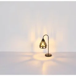 Luminaires Globo Lighting Lampes À Poser|Hassan Lampe à poser Noir, 1 lumière