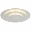Luminaires Globo Lighting Éclairage Led|Heda Plafonnier LED Argenté, 1 lumière