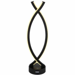 Luminaires Globo Lighting Éclairage Led|Hela Lampe à poser LED Noir, 1 lumière