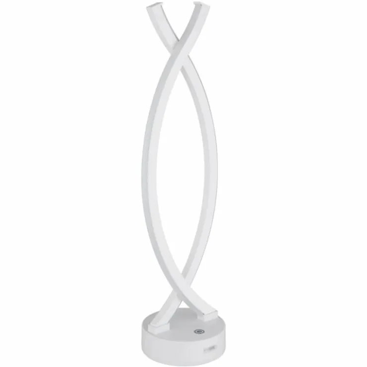 Luminaires Globo Lighting Éclairage Led|Hela Lampe à poser LED Blanc, 1 lumière