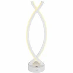 Luminaires Globo Lighting Éclairage Led|Hela Lampe à poser LED Blanc, 1 lumière
