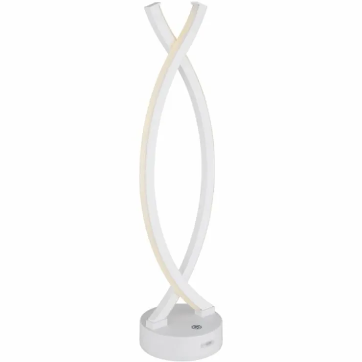 Luminaires Globo Lighting Éclairage Led|Hela Lampe à poser LED Blanc, 1 lumière