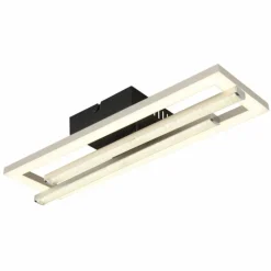 Luminaires Globo Lighting Éclairage Led|Highway Plafonnier LED Noir, 1 lumière