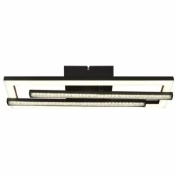 Luminaires Globo Lighting Éclairage Led|Highway Plafonnier LED Noir, 1 lumière