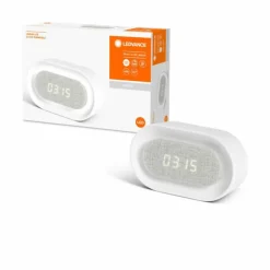 Luminaires Ledvance Lampes À Poser|Horloge de table LEDVANCE LINEAR LED CLOCK Blanc, 1 lumière