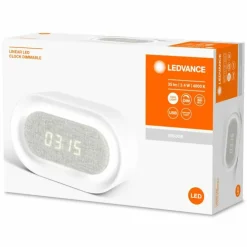 Luminaires Ledvance Lampes À Poser|Horloge de table LEDVANCE LINEAR LED CLOCK Blanc, 1 lumière