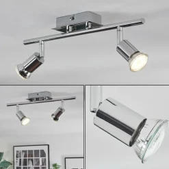 hofstein Spots Et Projecteurs|Ilaro Plafonnier, Spot de plafond Chrome, 2 lumières