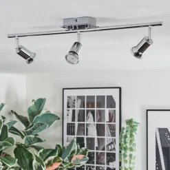 hofstein Spots Et Projecteurs|Ilaro Plafonnier, Spot de plafond Chrome, 3 lumières
