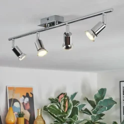 hofstein Spots Et Projecteurs|Ilaro Plafonnier, Spot de plafond Chrome, 4 lumières