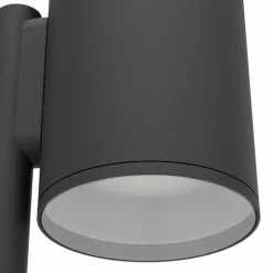 IZZALINI Lampadaire d'extérieur Luminaires Eglo LED Noir, 1 lumière