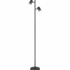 Luminaires Globo Lighting Lampadaires Et Lampes Sur Pied|James Lampadaire Gris, 2 lumières