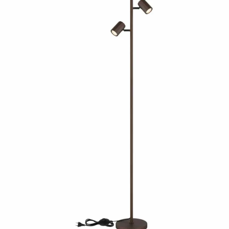Luminaires Globo Lighting Lampadaires Et Lampes Sur Pied|James Lampadaire Bronze, 2 lumières