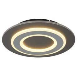 Luminaires Globo Lighting Éclairage Led|Jayden Plafonnier LED Anthracite, 1 lumière