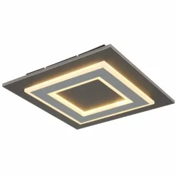 Luminaires Globo Lighting Éclairage Led|Jayden Plafonnier LED Anthracite, 1 lumière