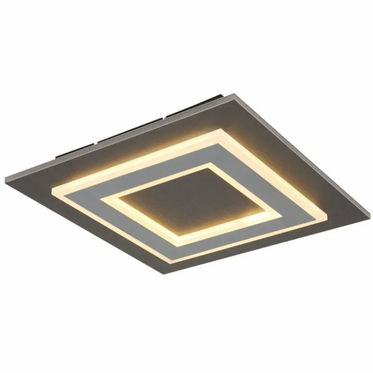 Luminaires Globo Lighting Éclairage Led|Jayden Plafonnier LED Anthracite, 1 lumière