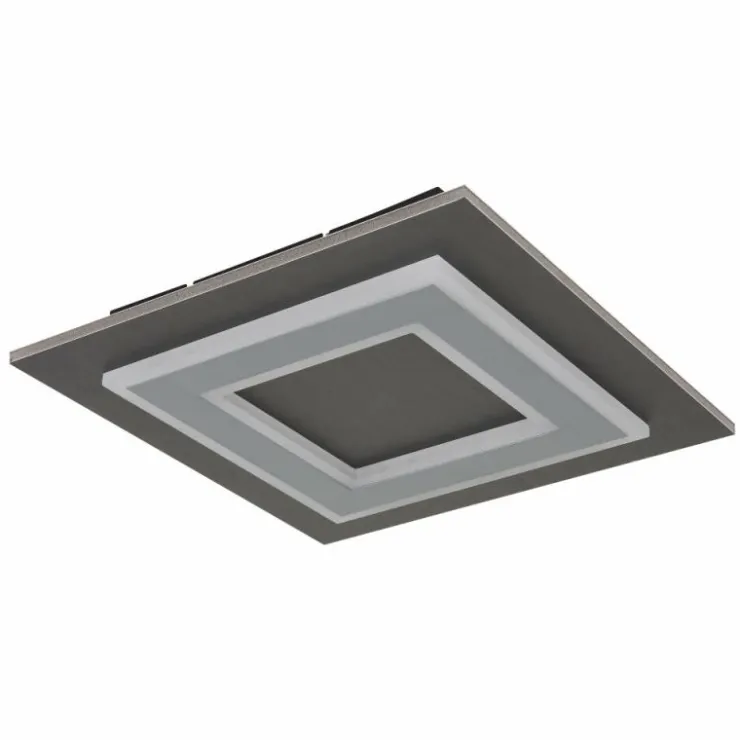 Luminaires Globo Lighting Éclairage Led|Jayden Plafonnier LED Anthracite, 1 lumière