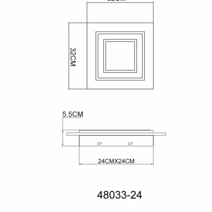 Luminaires Globo Lighting Éclairage Led|Jayden Plafonnier LED Anthracite, 1 lumière