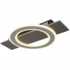Luminaires Globo Lighting Éclairage Led|Jayden Plafonnier LED Anthracite, 1 lumière
