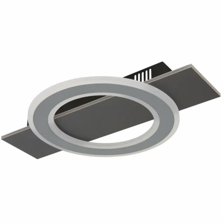 Luminaires Globo Lighting Éclairage Led|Jayden Plafonnier LED Anthracite, 1 lumière