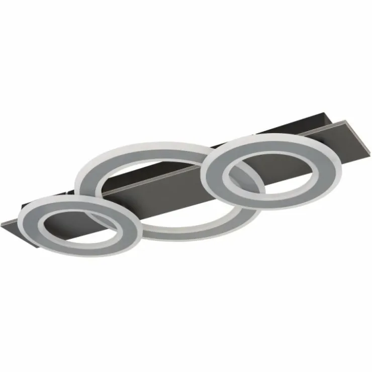 Luminaires Globo Lighting Éclairage Led|Jayden Plafonnier LED Anthracite, 1 lumière