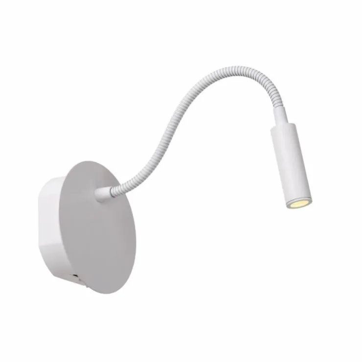 Luminaires Lucide Éclairage Led|JOLIJN Applique murale LED Blanc, 1 lumière