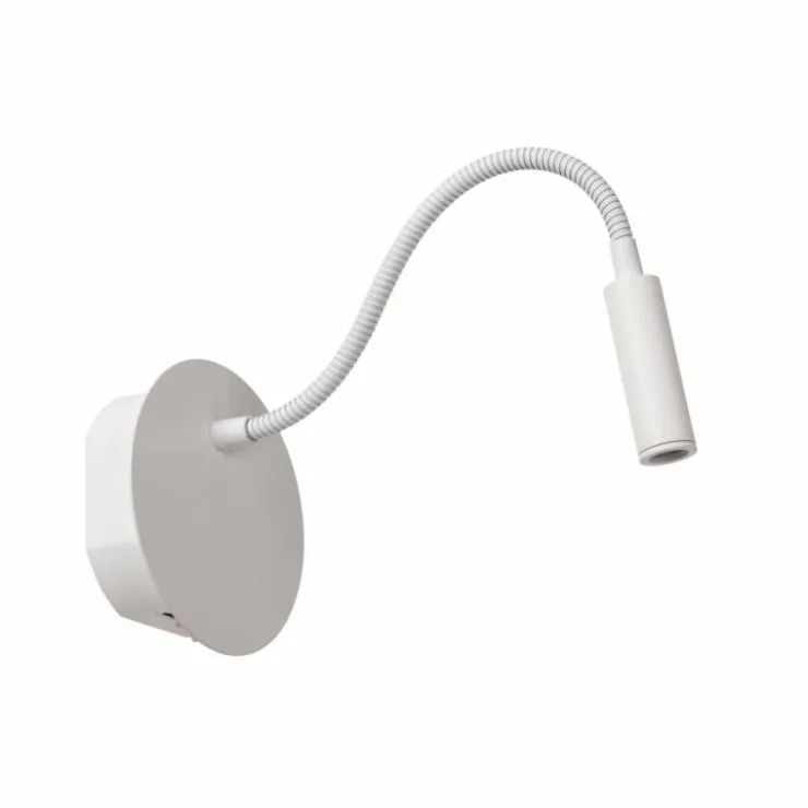 Luminaires Lucide Éclairage Led|JOLIJN Applique murale LED Blanc, 1 lumière