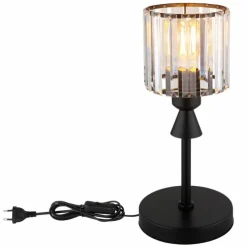 Luminaires Globo Lighting Lampes À Poser|Jordana Lampe à poser Noir, 1 lumière