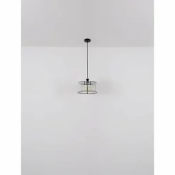 Luminaires Globo Lighting Suspensions|Jordana Suspension Noir, 1 lumière