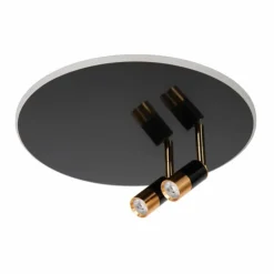 Luminaires Lucide Éclairage Led|JUBEL Plafonnier LED Chrome, 2 lumières