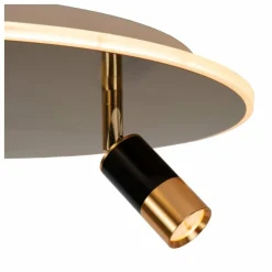 Luminaires Lucide Éclairage Led|JUBEL Plafonnier LED Laiton, 3 lumières