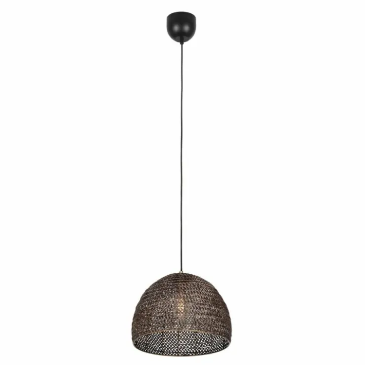 Luminaires Trio Suspensions|KAMARA Suspension Vieux laiton, 1 lumière
