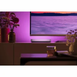 Kit de base double Philips Hue Ambiance White & Color Play Lightbar LED Noir, Blanc, 2 lumières, Changeur de couleurs