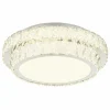 Luminaires Globo Lighting Éclairage Led|Klara Plafonnier LED Chrome, 1 lumière, Télécommandes