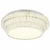 Luminaires Globo Lighting Éclairage Led|Klara Plafonnier LED Chrome, 1 lumière, Télécommandes