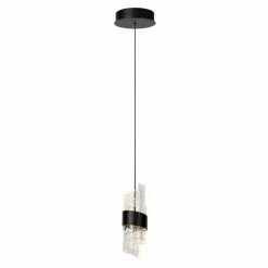 Luminaires Lucide Éclairage Led|KLIGANDE Suspension LED Noir, 1 lumière