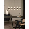 Luminaires Lucide Suspensions|KLIGANDE Suspension LED Noir, 5 lumières