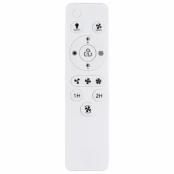 Koren Ventilateur de plafond lumineux Luminaires Globo Lighting LED Noir, 1 lumière, Télécommandes