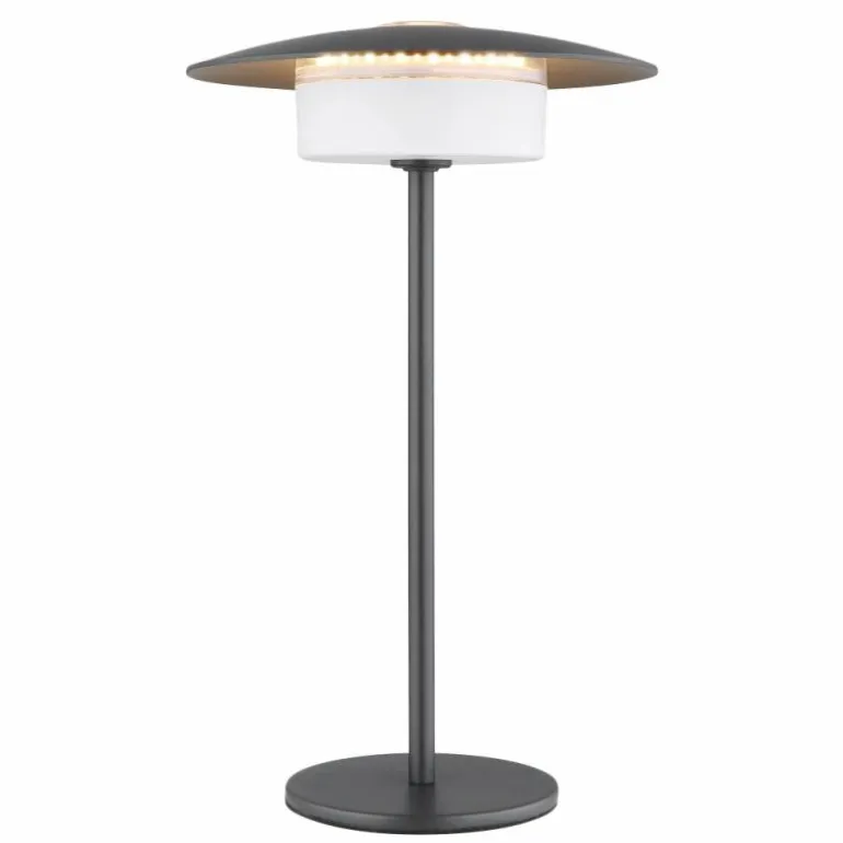 Kyler Lampe à poser Luminaires Globo Lighting LED Gris, 1 lumière